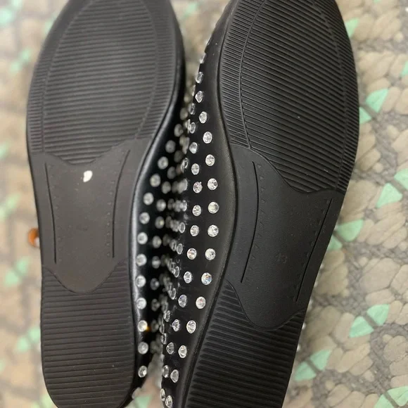 Black Studded Mary Jane Shoes - Picture 4 of 5
